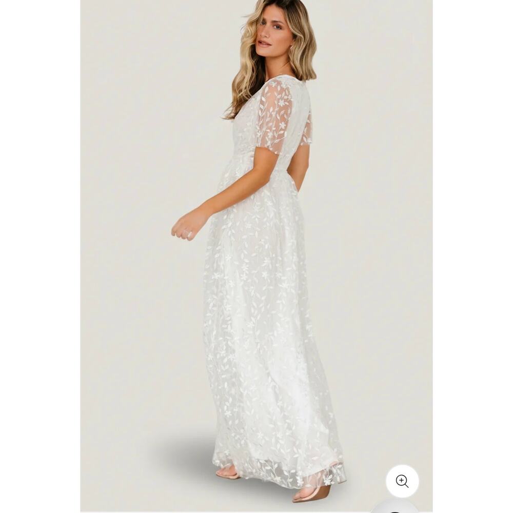 NWTS Baltic Born Marseille Embossed Maxi Dress XXL - Picture 3 of 15